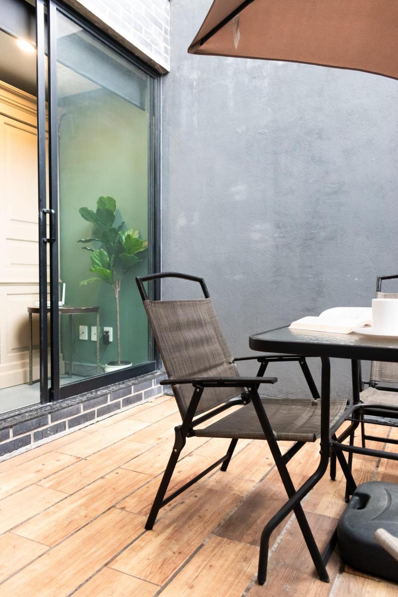 Terraza Departamento Cerca De Santa Fe Kingsize Apartman Mexikóváros Kültér fotó