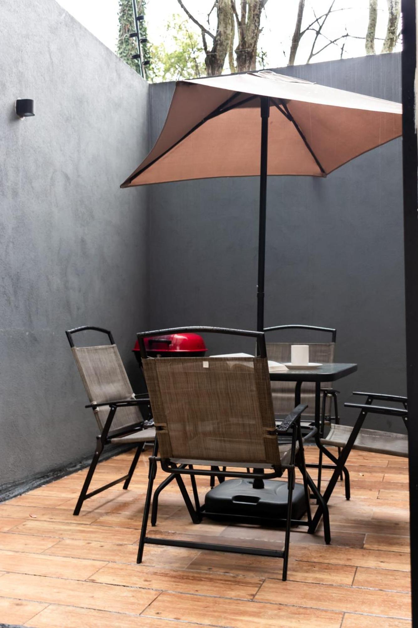 Terraza Departamento Cerca De Santa Fe Kingsize Apartman Mexikóváros Kültér fotó