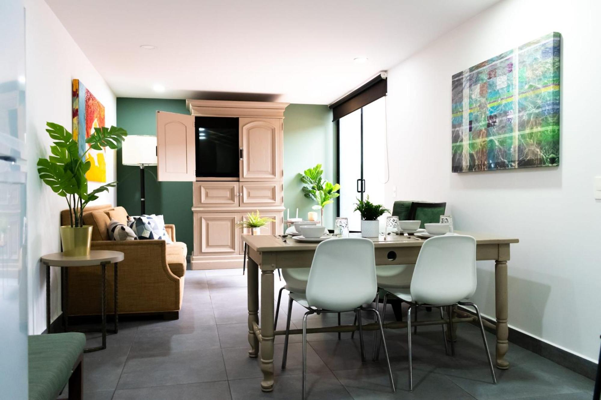 Terraza Departamento Cerca De Santa Fe Kingsize Apartman Mexikóváros Kültér fotó