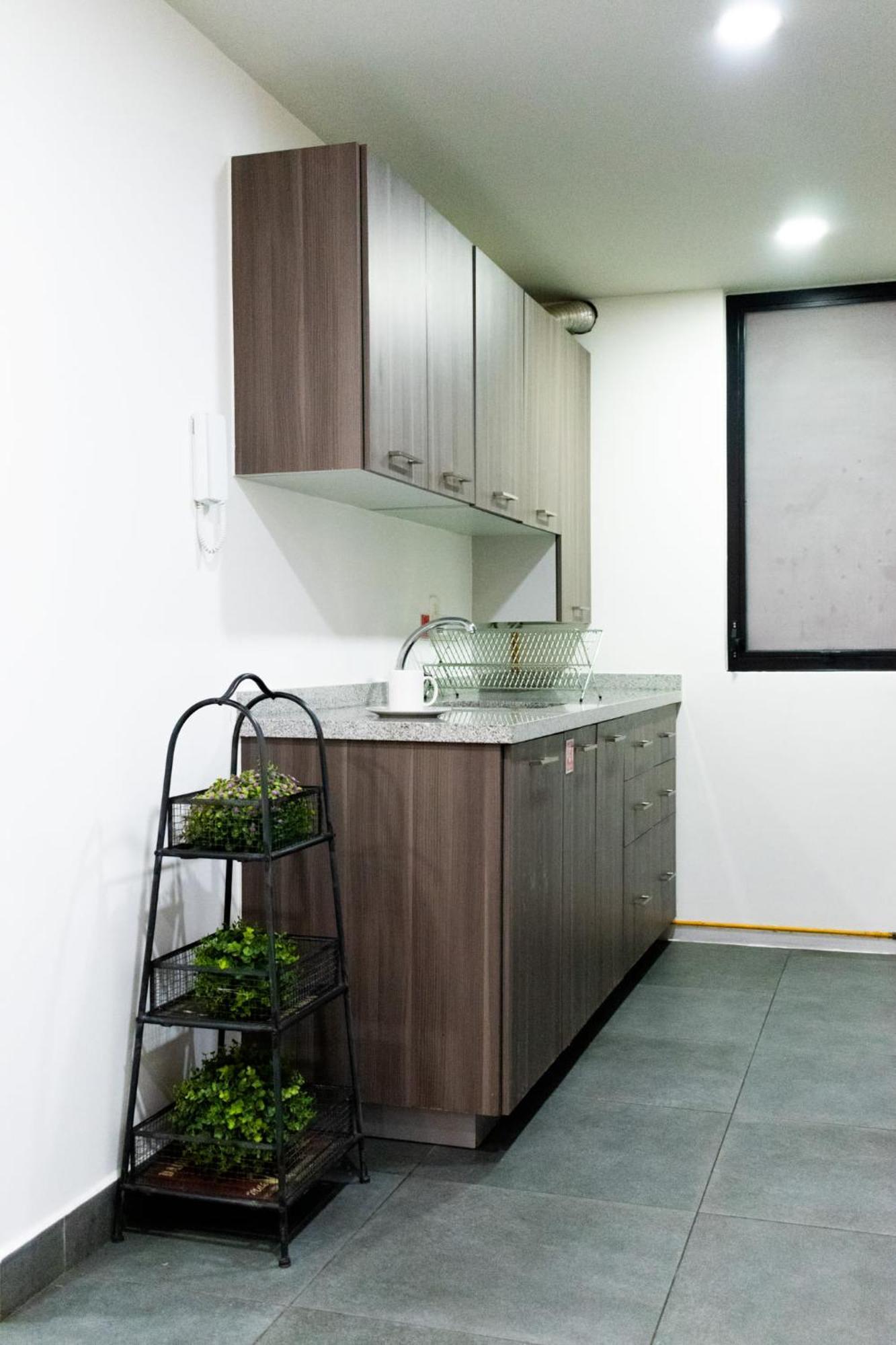 Terraza Departamento Cerca De Santa Fe Kingsize Apartman Mexikóváros Kültér fotó