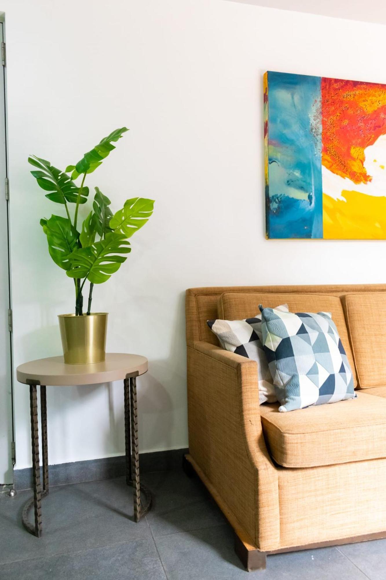 Terraza Departamento Cerca De Santa Fe Kingsize Apartman Mexikóváros Kültér fotó